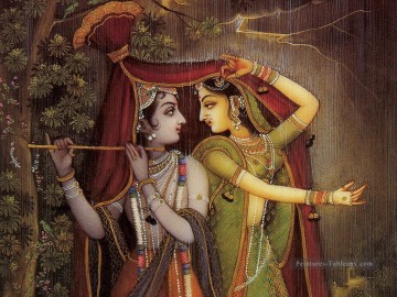 radha Tableau Peinture - Radha Krishna 51 Hindu